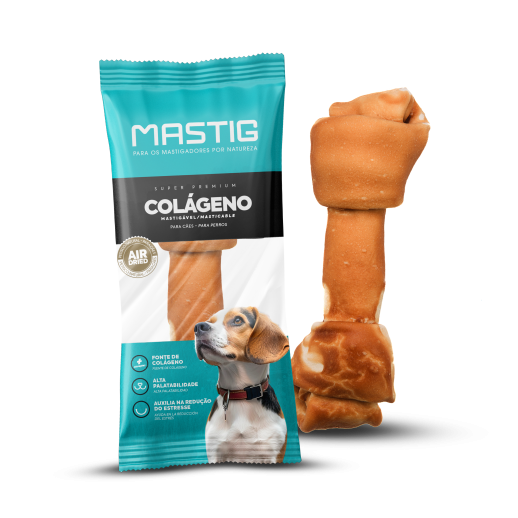 Osso 7-8" Colágeno Carne 1 pç